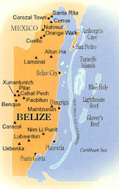 The Map of Belize