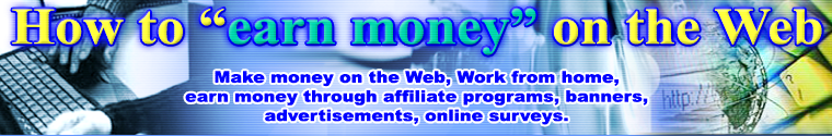 How to earn money fast on the web