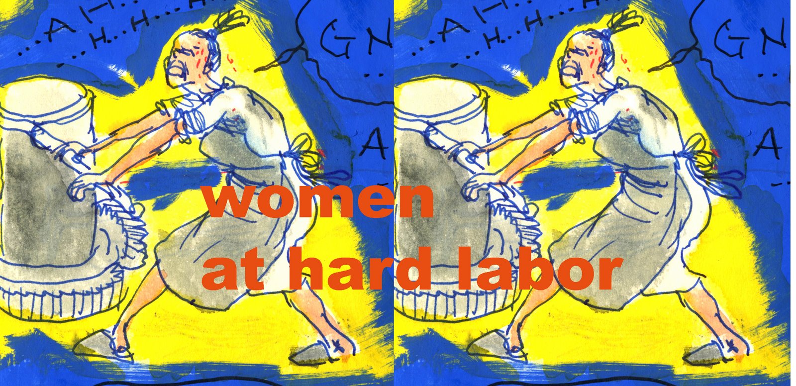 women at hard labor