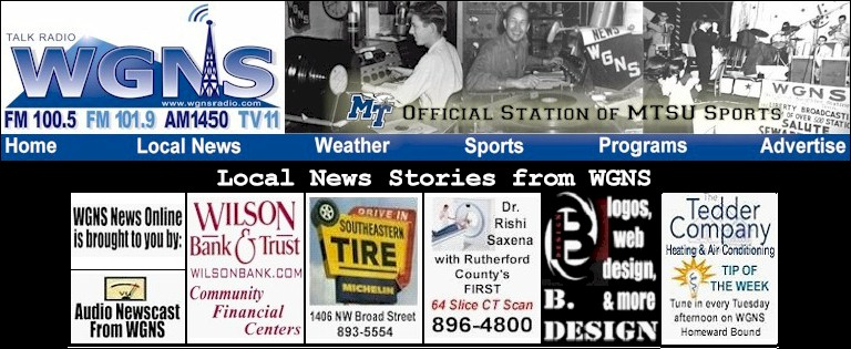 WGNS - Rutherford County, TN News