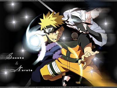 Naruto Wallpapers - Sasuke and Naruto Dark