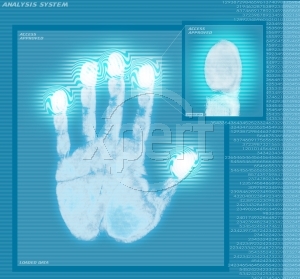 digital handprint