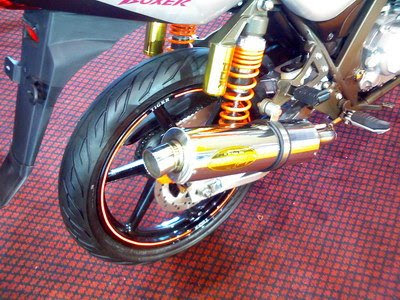 honda tiger 250 CC from thailand, sportbike modification
