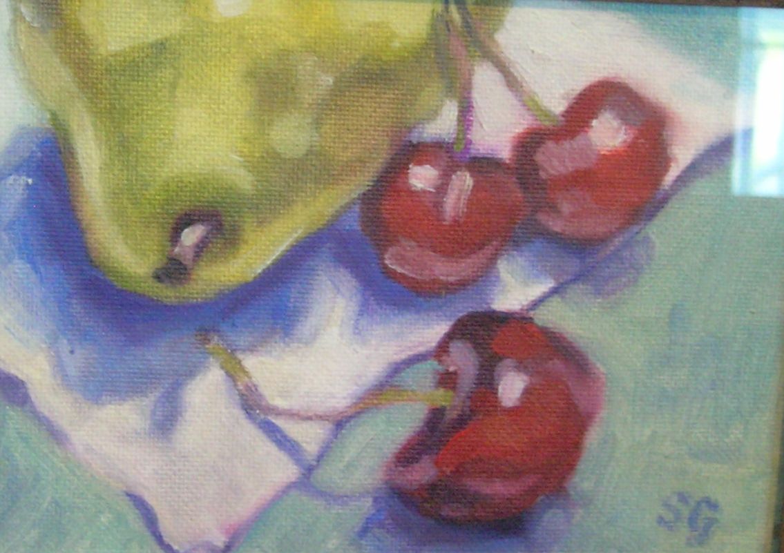 [close+up+of+reclining+pear+and+cherries+by+sandra+galda.jpg]