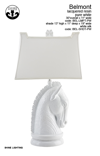 [white+horse+lamp]