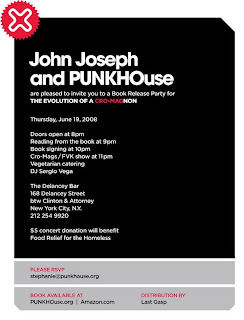 John Joseph Schedules Book Release Party at The Delancey