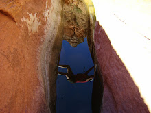 Reflection of a Stretched Out Hiker - Sierra's Hike '08