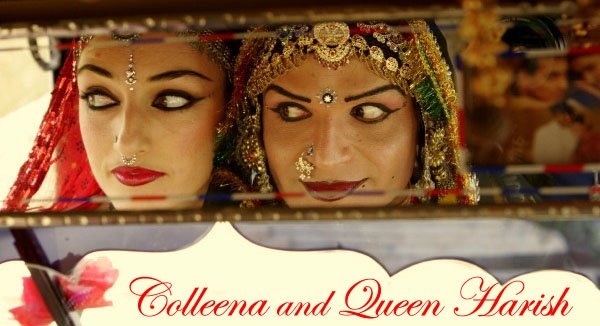 Colleena and Queen Harish!