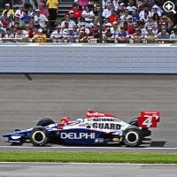 picture of race car at Indianapolis 500 on May 25, 2008