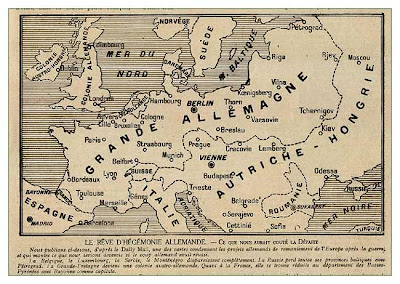 Map Of Europe In World War 1