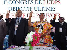 Lancement de la campagne pour le 1er congrès de l'UDPS par le Président du COC, Dr E. Tshisekedi