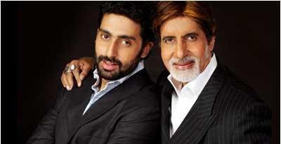 Amitabh Bachchan plays son Abhishek's grandfather