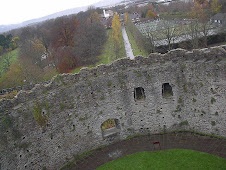 Up in one of the Cardiff Castle towers