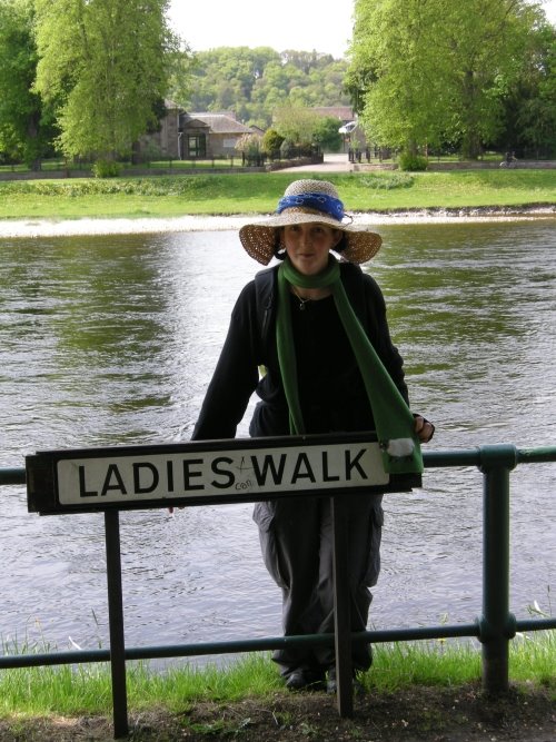 Walking into Inverness