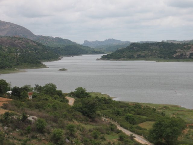 Bird's View of Manchinabele Backwaters