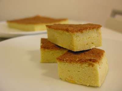 Tarta-pastel de queso y naranja