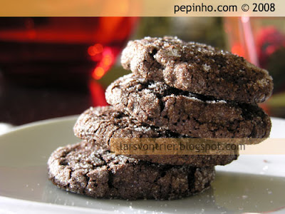 Galletas dos chocolates - Double chocolate cookies