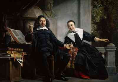Jan de Bray - Portrait of Abraham Casteleijn and Margarieta van Bancken (1663)