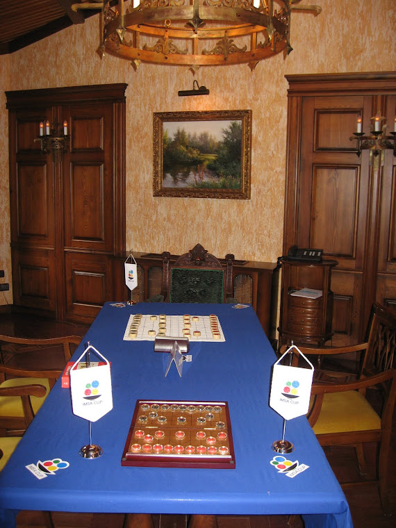 Для матча по китайским шахматам подготовлен специальный зал