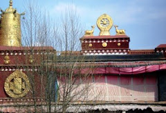 Roof Of Jokhan Temple -Lhasa