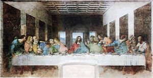 The Last Supper- Leonardo da Vinci, 1495–1498