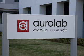 Aurolab building sign
