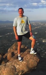 Chris on top of camelback