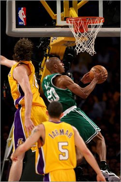 Go Celtics! Game # 4 of the 2008 NBA Finals.