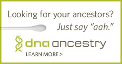 DNA Ancestry Advertisement