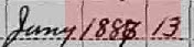 What year would you enter for this record from the 1900 census?
