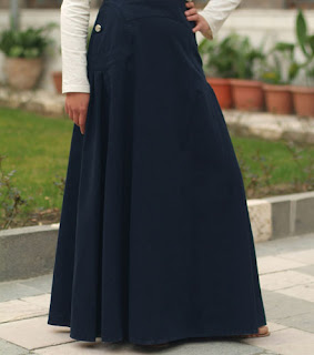 تشكيلة انيقة وعصرية للمحجبات Navy+skirt