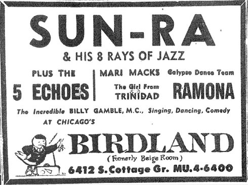 [sun+ra+&+his+kays+of+jazz+january+07+1956+Birdland.jpg]