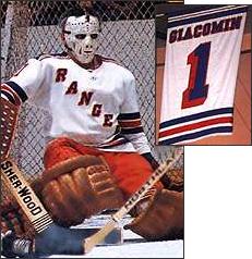 Retired NY Rangers Number 1 - Ed Giacomin