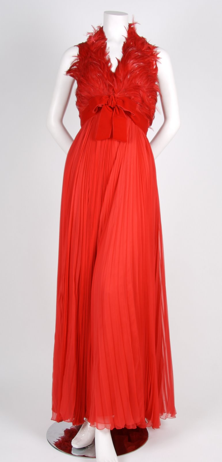 [Lot+177+-+Red+Silk+and+Feather+Gown.JPG]