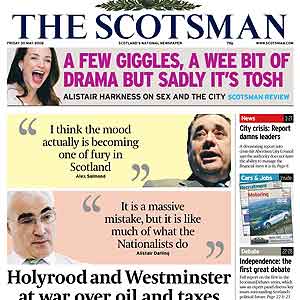 The Scotsman, Edinburgh Friday 30 May 2008