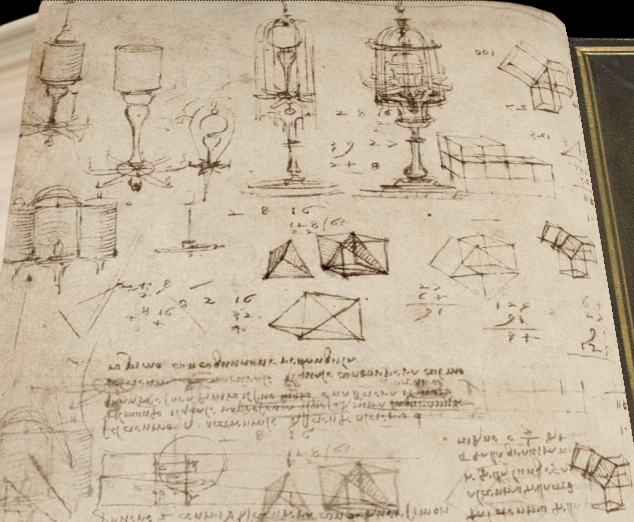 Leonardo manuscript
