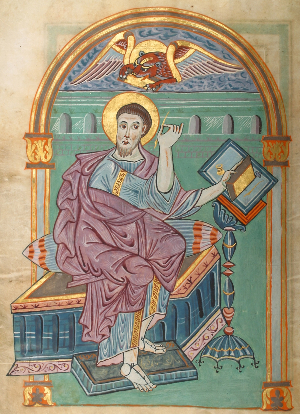Ottonian illuminations in Gero Codex