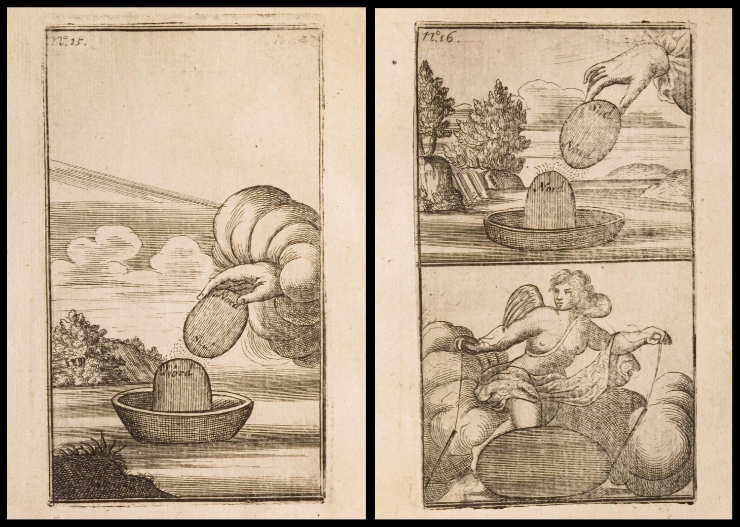 Illustrations by Joachim Dalencé - 1690