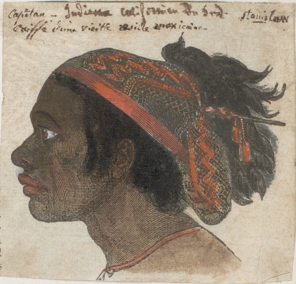 male Native American head