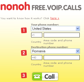 nonoh free calls
