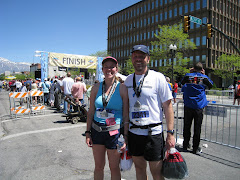 Marathon running mama