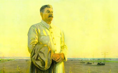 Плакат И.В.Сталин