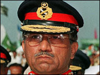 PAKISTAN'S MILITARY DICTATOR, GENERAL PERVEZ MUSHARRAF