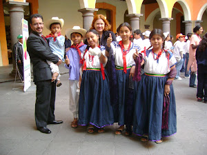 Con la participación de la UELBJ fue posible que los niños de Ajalpan representaran a Puebla