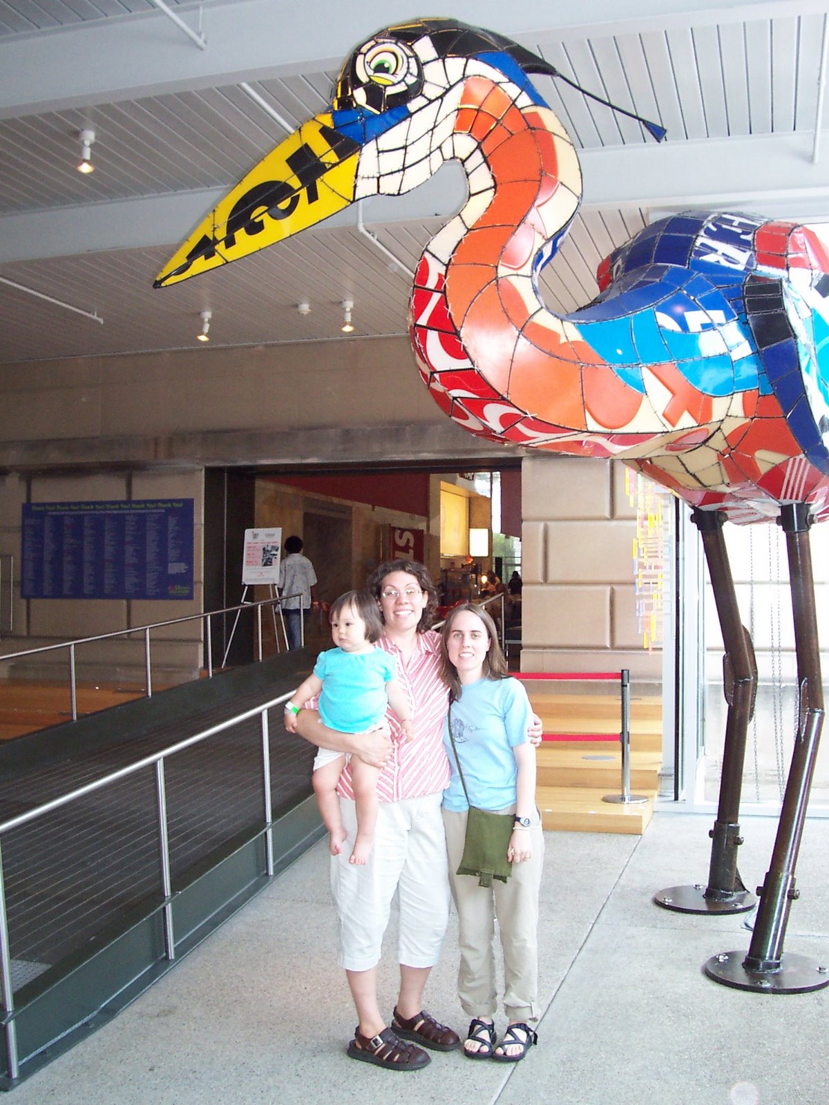 With Emily at the Children's Museum, Pittsburgh, June 30