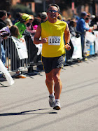 Finishing at the Platte River Half