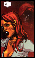 THE HOOD pays TIGRA a visit, resulting in her 'employment': First seen in NEW AVENGERS #35!