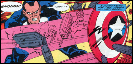 What the hell, bro?! Did you just throw a vibranium shield out your window?!