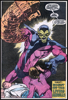 The Skrulls are about to be everywhere, and Super-Skrull has made a preemptive rise to the top with a win last Punch-Up!