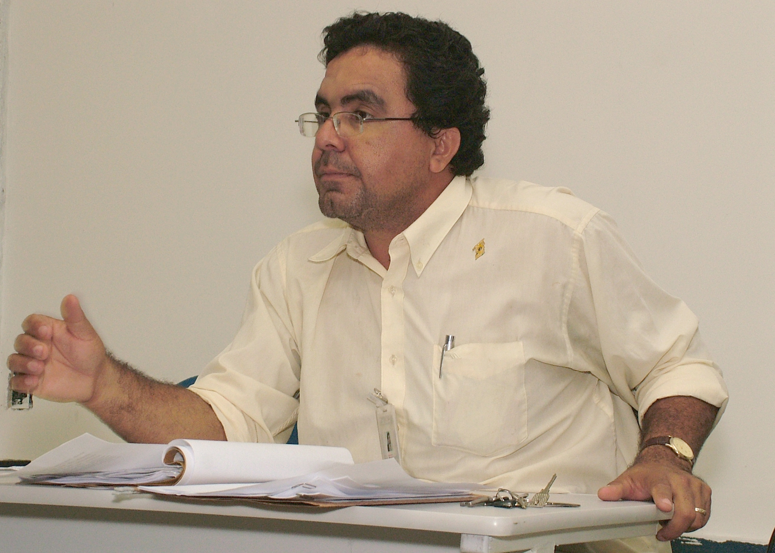 Presidente da Comissão Eleitoral do SINDICATO 2007.